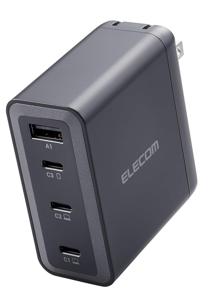 エレコム 充電器 150W EC-AC67150BK Amazon.co.jp: Elecom EC-AC67150BK Charger, 150 W, USB PD